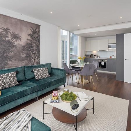 Luxurious Spacious 2Bed Suites Skyline River Views By Canary Wharf London Eksteriør billede