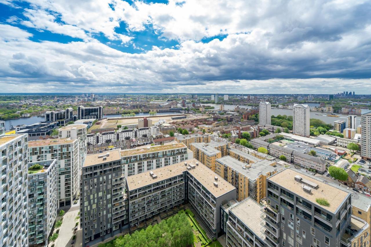 Luxurious Spacious 2Bed Suites Skyline River Views By Canary Wharf London Eksteriør billede