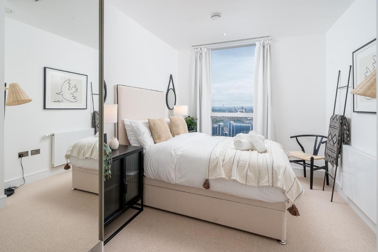 Luxurious Spacious 2Bed Suites Skyline River Views By Canary Wharf London Eksteriør billede