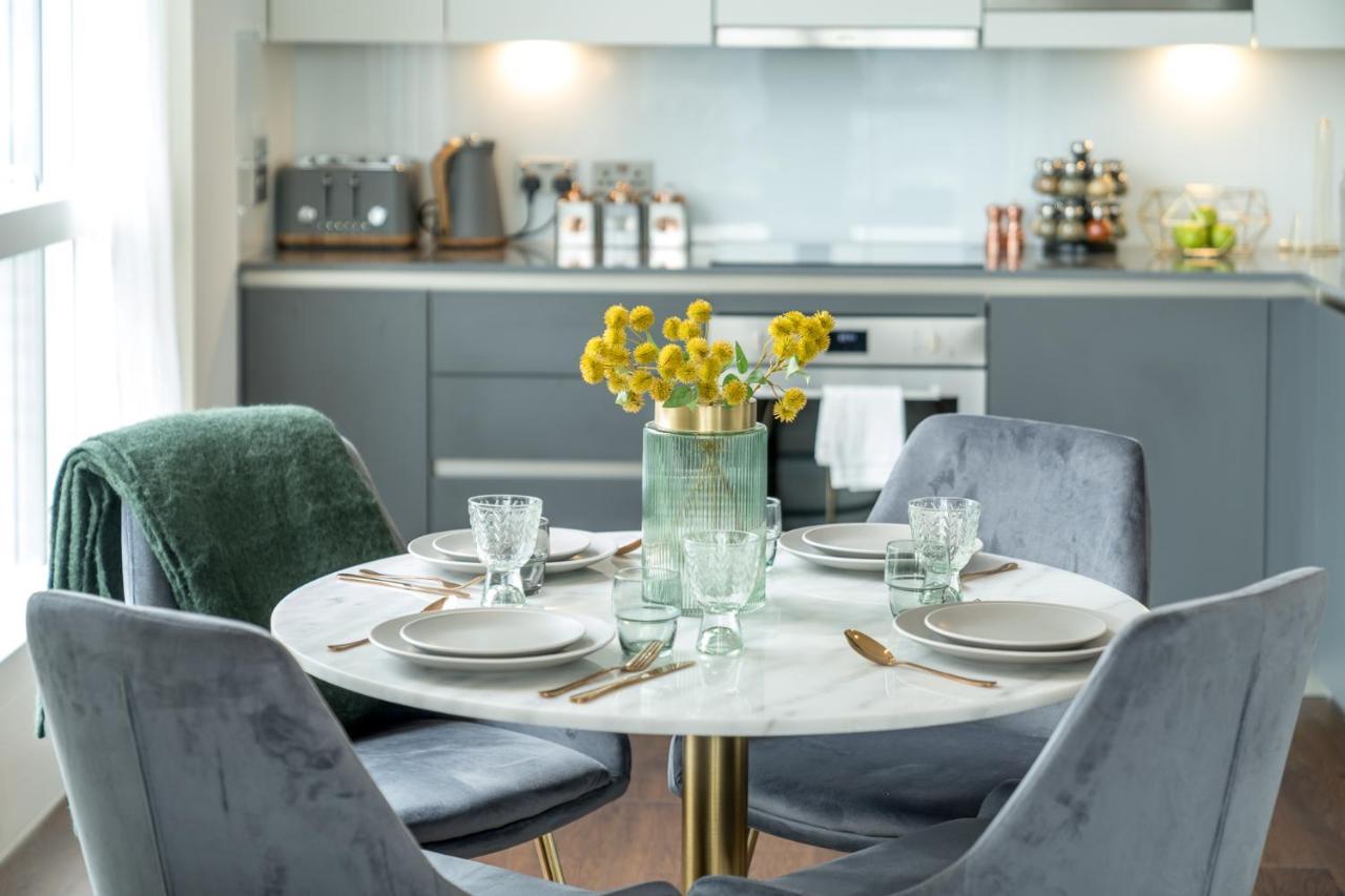 Luxurious Spacious 2Bed Suites Skyline River Views By Canary Wharf London Eksteriør billede