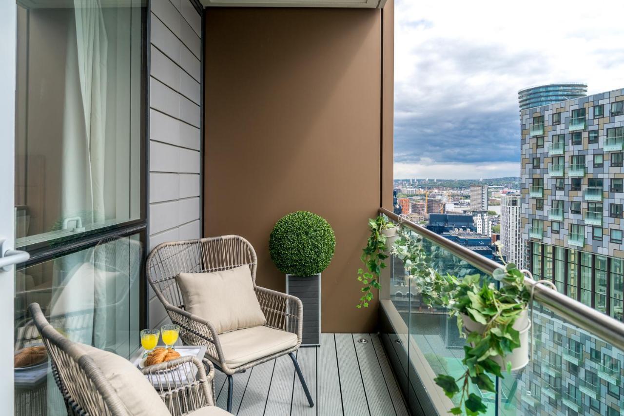 Luxurious Spacious 2Bed Suites Skyline River Views By Canary Wharf London Eksteriør billede